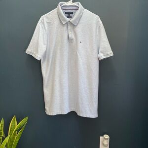 Tommy Hilfiger Blue Polo Shirt Premium Quality
